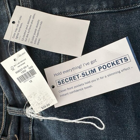 OLD NAVY ROCKSTAR SUPER SKINNY HIGH RISE SIZE 12 - Picture 9 of 14